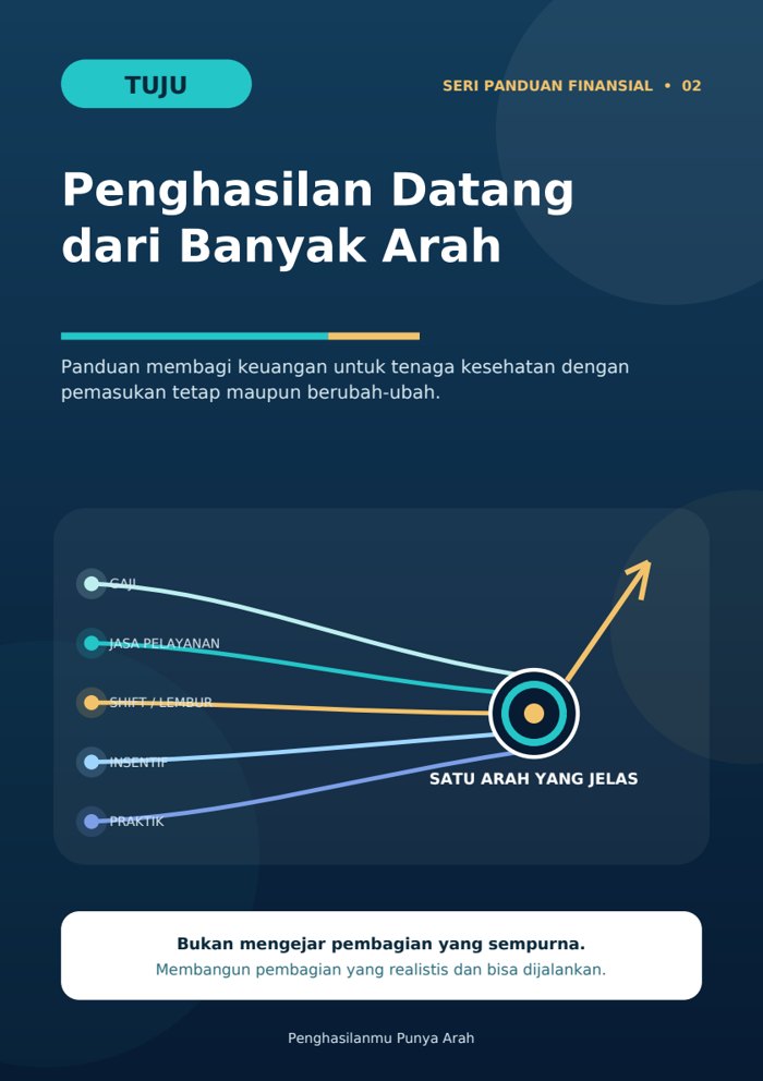 Cover e-book Penghasilan Datang dari Banyak Arah TUJU
